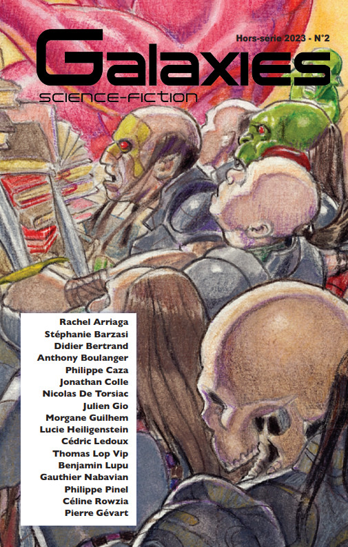 Couverture du hors-série 23-2 de la revue Galaxies